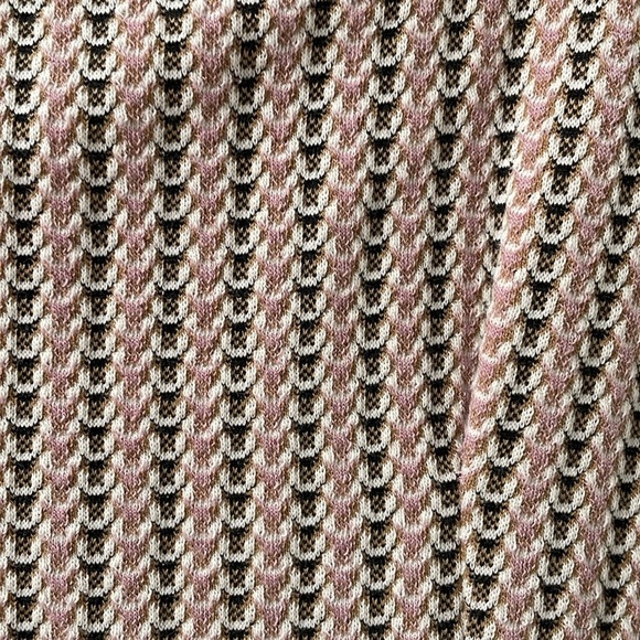 Maeve Anthropologie Jacquard Mini ALine Skater Dress Pink Sleeveless Small S New - Picture 8 of 12